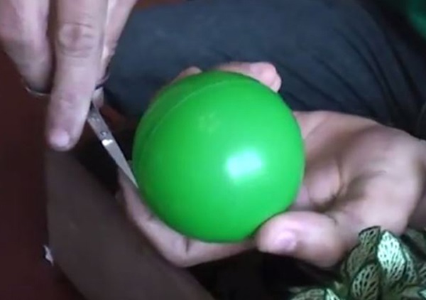 How To Make A Pot Using A Plastic Ball