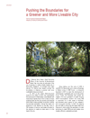 Pushing the Boundaries for a Greener and More Liveable City