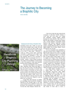 The Journey to Becoming of Biophilic City