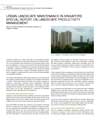 Urban Landscape Maintenance in Singapore: Special Report on Landscape Productivity Management