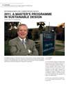 Interview with Dr. Christopher Silver: 2011, A Master’s Programme in Sustainable Design