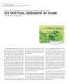 Vertical Greenery for Interior Spaces Made Easy: DIY Vertical Greenery at Home