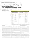 Understanding and Working With Urban Biodiversity: The Baltimore Ecosystem Study