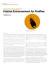 Habitat Enhancement For Fireflies