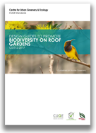Design Guides to Promote Biodiversity on Roof Gardens