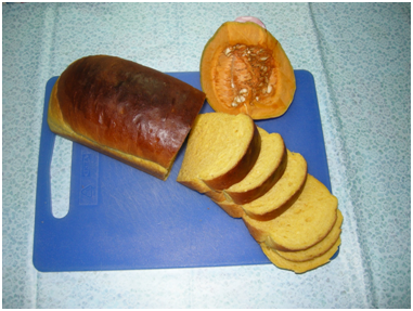 Pumpkin Bread: A healthy food to start your  day !