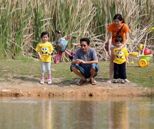 parks popular with families