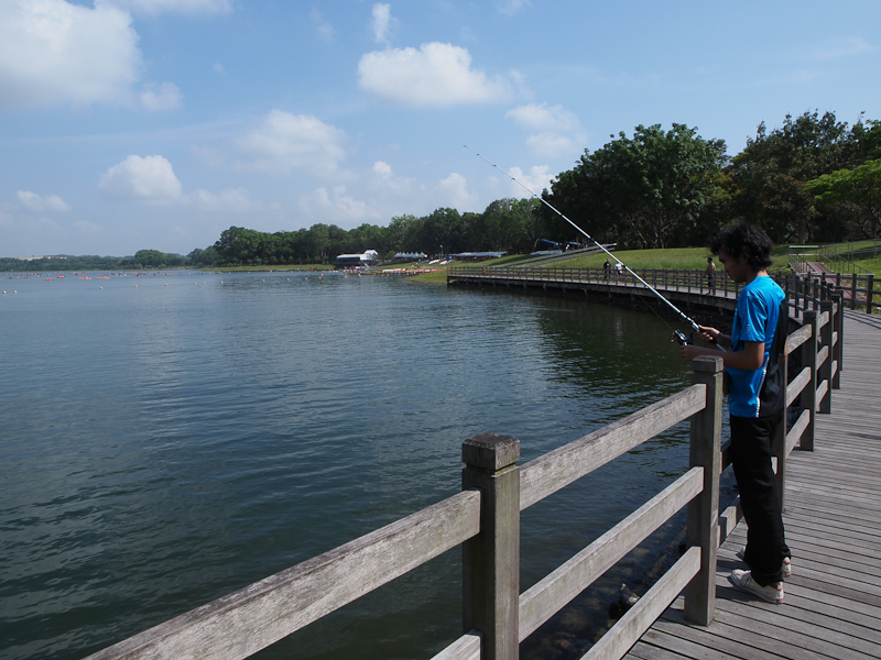 Fishing @ Bedok Reservoir Park