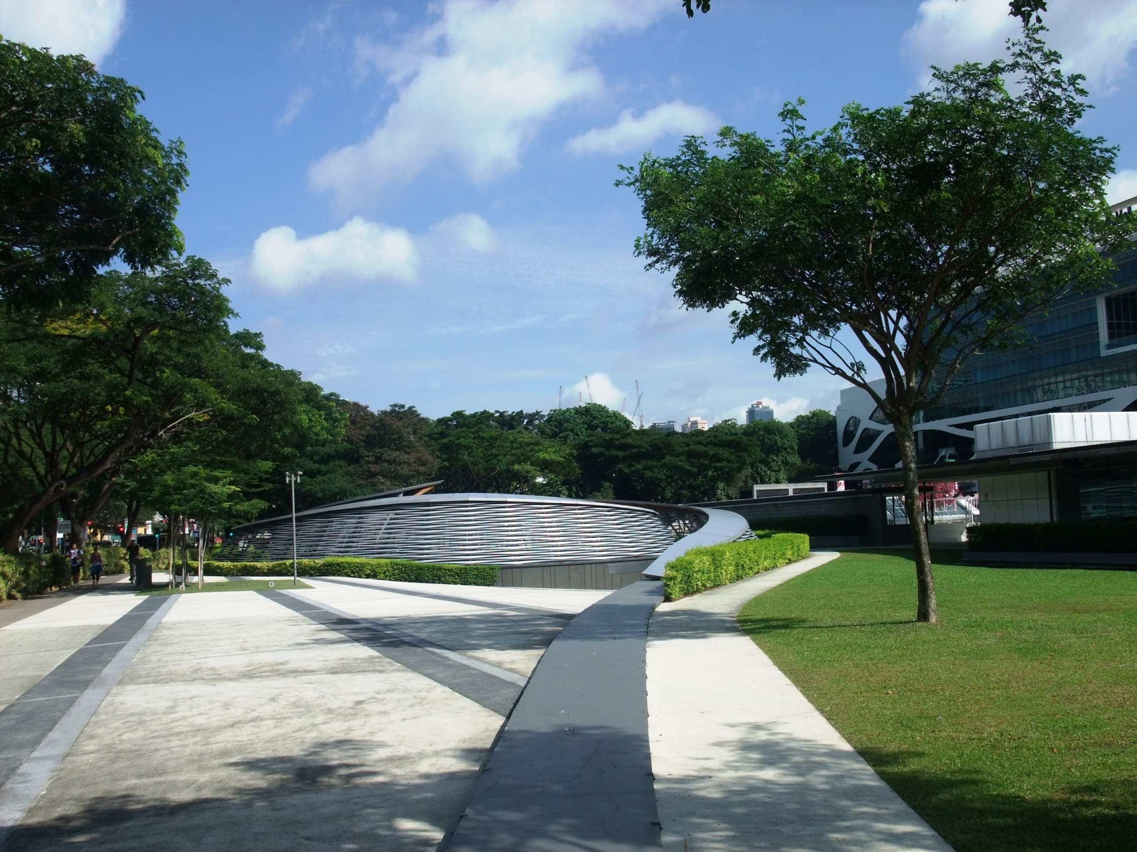 Dhoby Ghaut Green is an open park space in Singapore. 