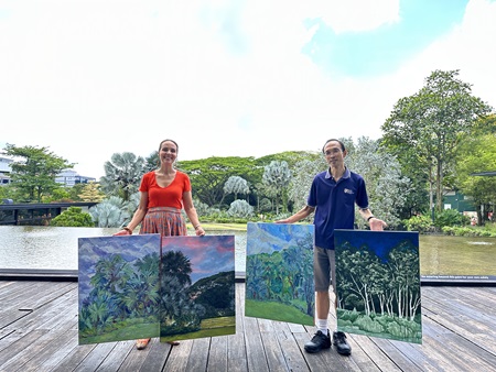 Photo of artists