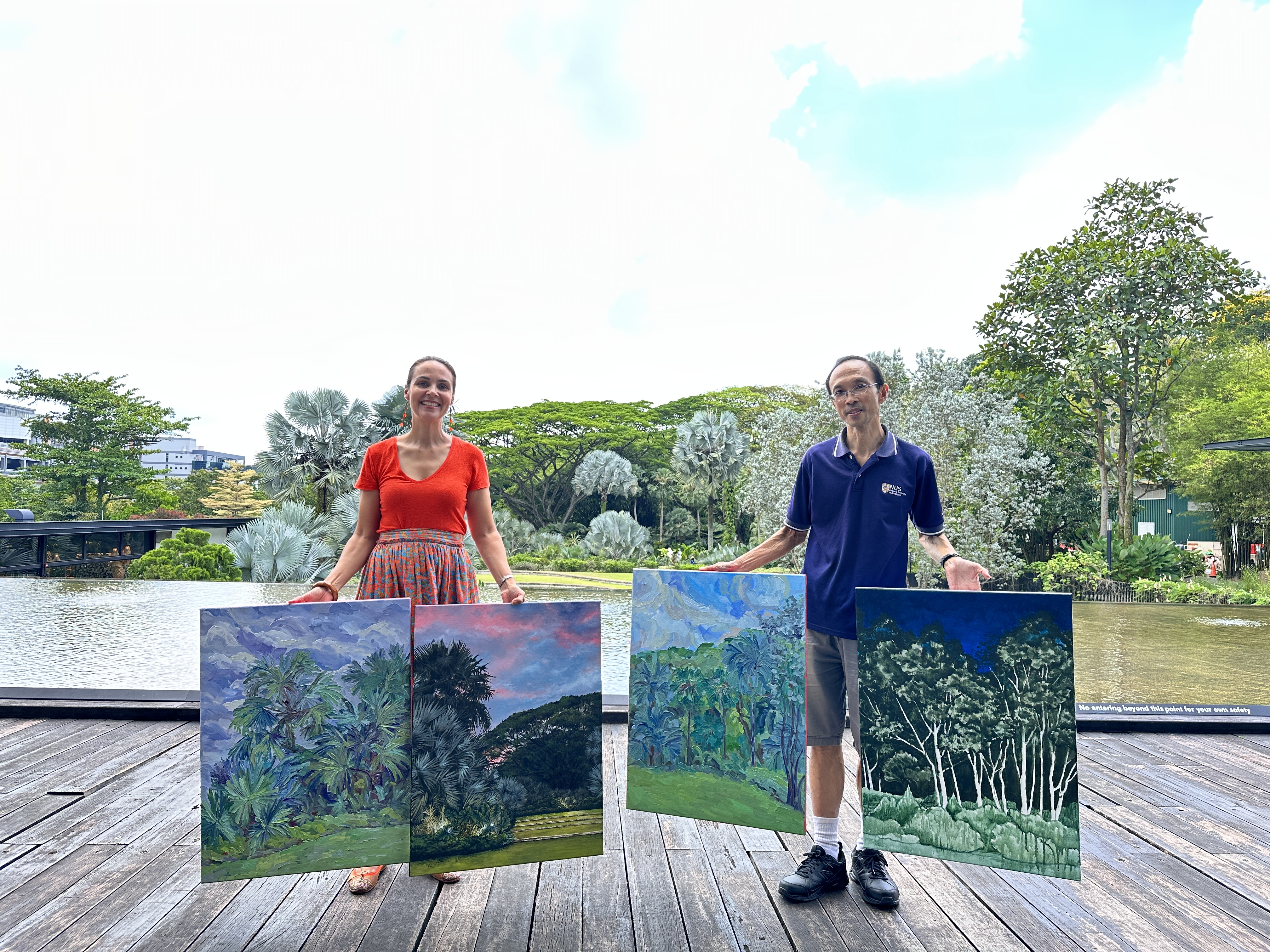 Photo of artists