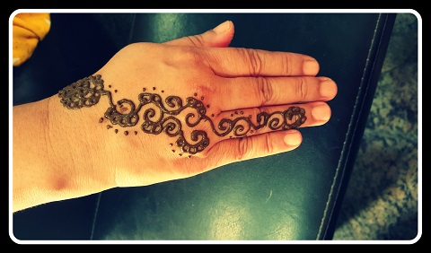 floral henna
