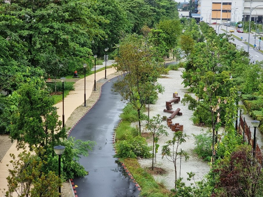 Overview of Pasir Panjang Park