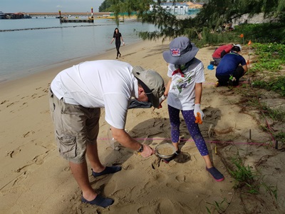 Microplastics field survey 2