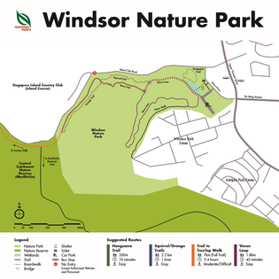 Windsor Nature Park Map