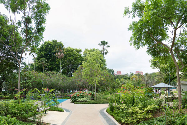 Therapeutic Garden at Tiong Bahru Park