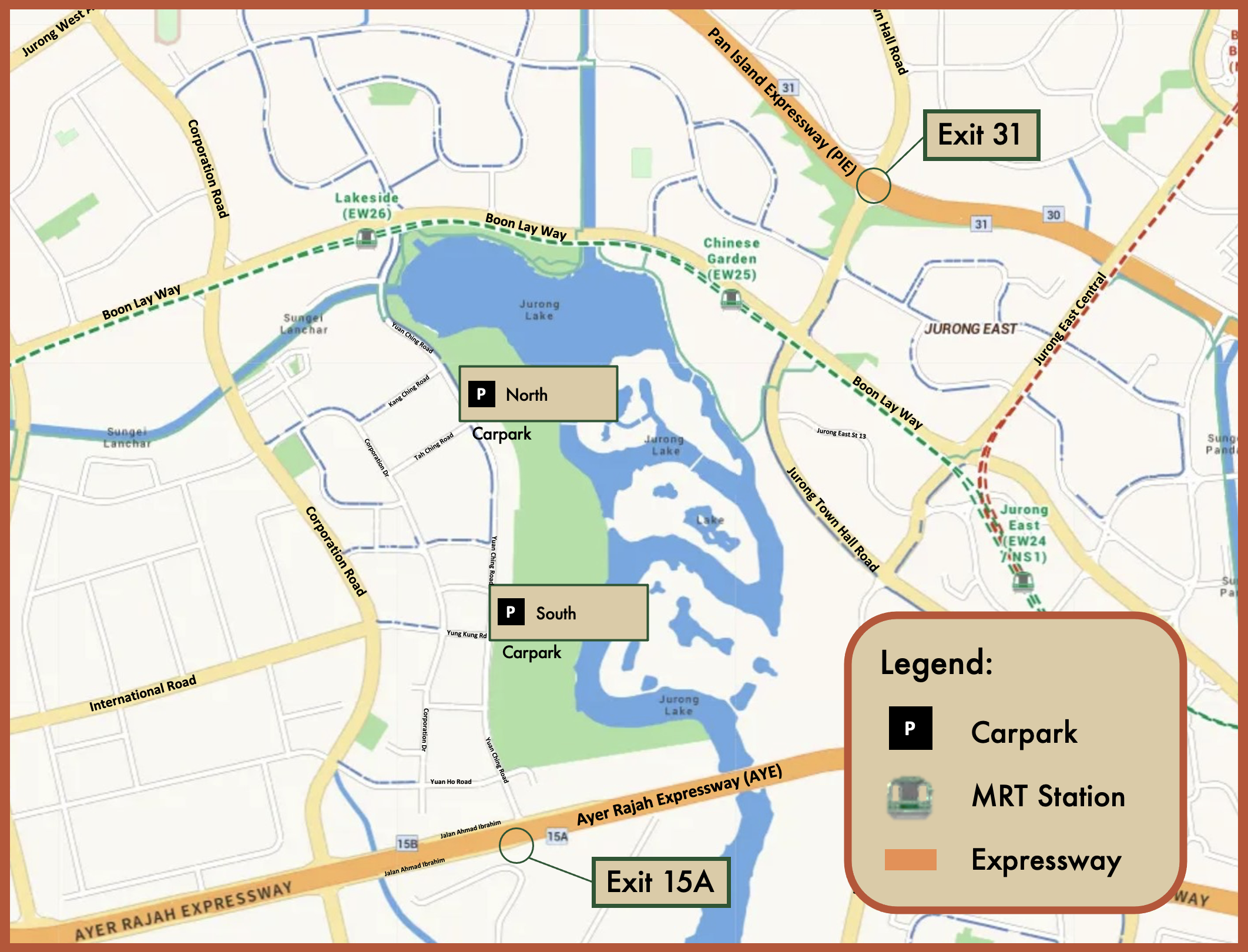 JLG Car Map