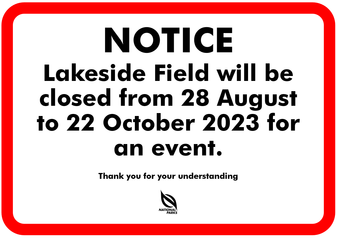 Closure of Lakeside Field