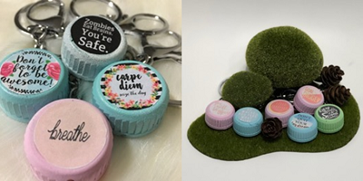 WITP PG Apr Bottle Cap Keychain