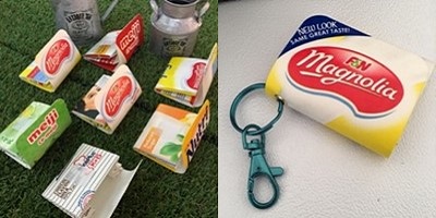 Carton coin Pouch