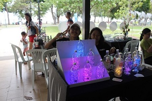LED bottle demo
