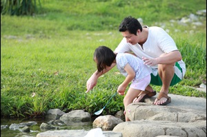 Family time with nature