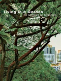 picture of a book titled living in a garden