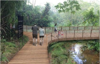 New crossing over stream