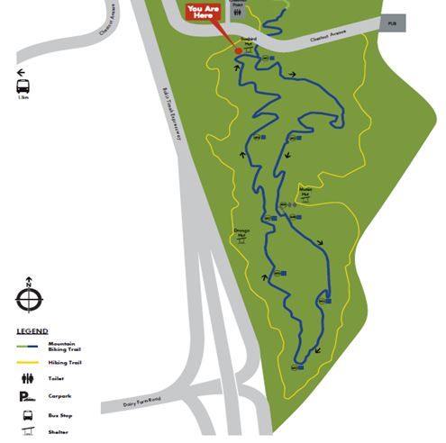 chestnut mountain bike trail