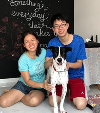 yvonne law, son and spottie