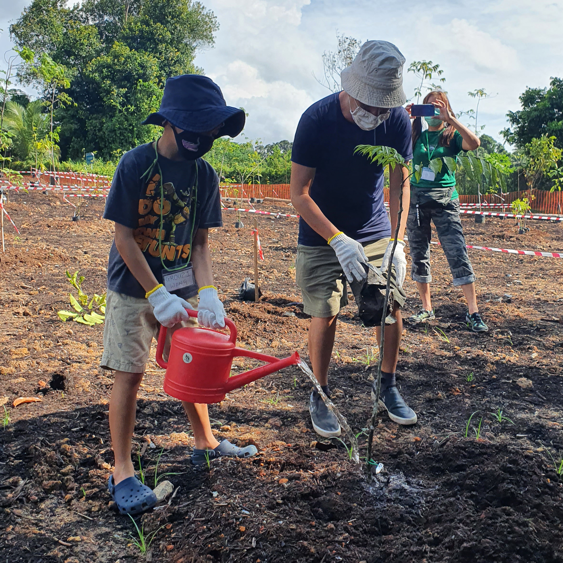 Tree Planting at Pulau Ubin