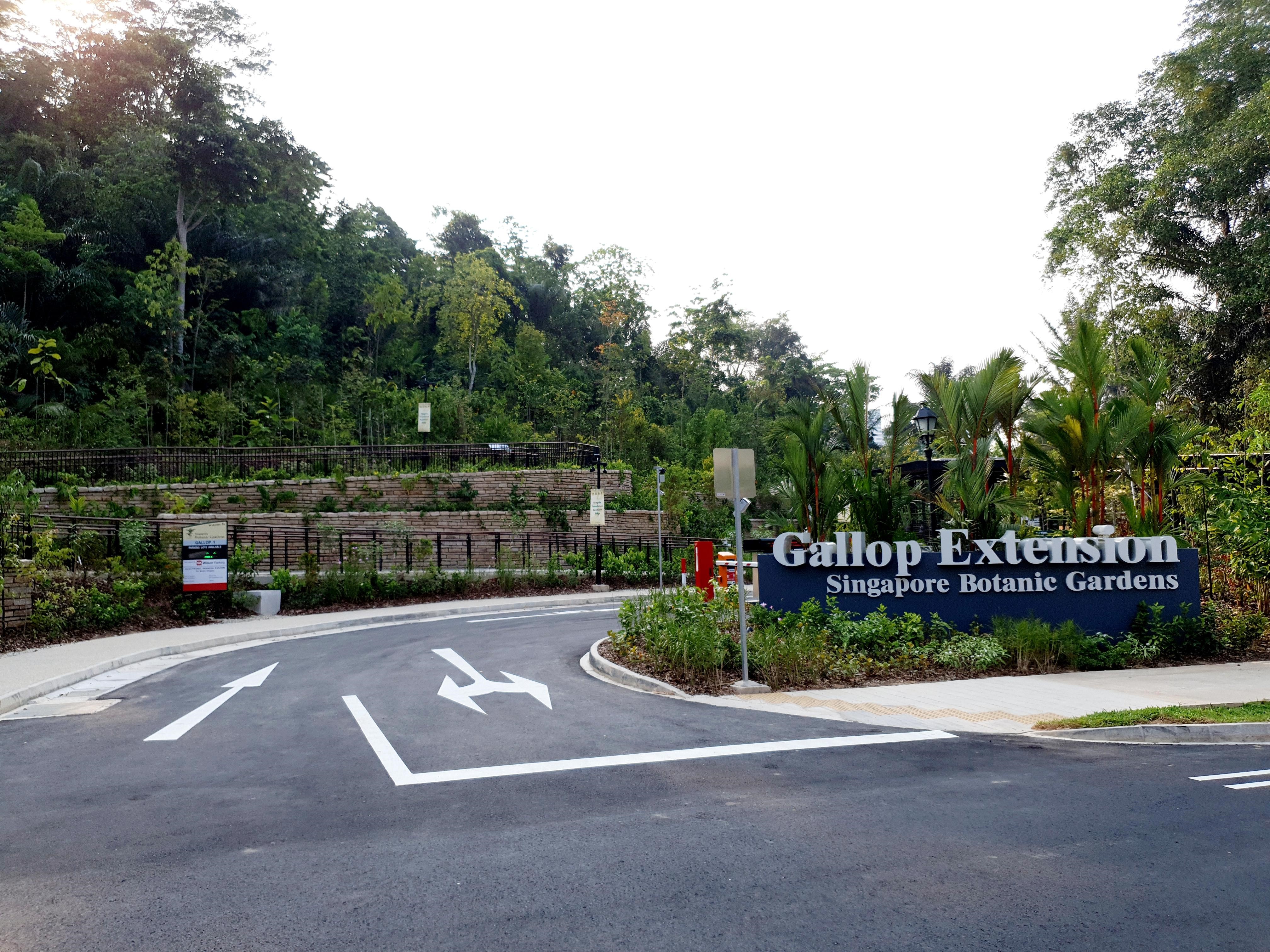 View of Gallop Extensions entrance