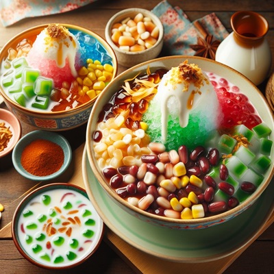 Singapore Dessert Ice Kachang