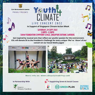 CDL Youth 4 Climate Concert 24 Sept 2022