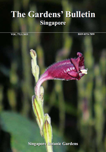 Cover Page for Gardens Bulletin Singapore Vol.76(2)