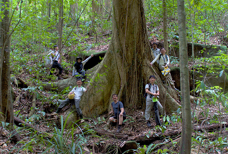 Image of researchers at work.