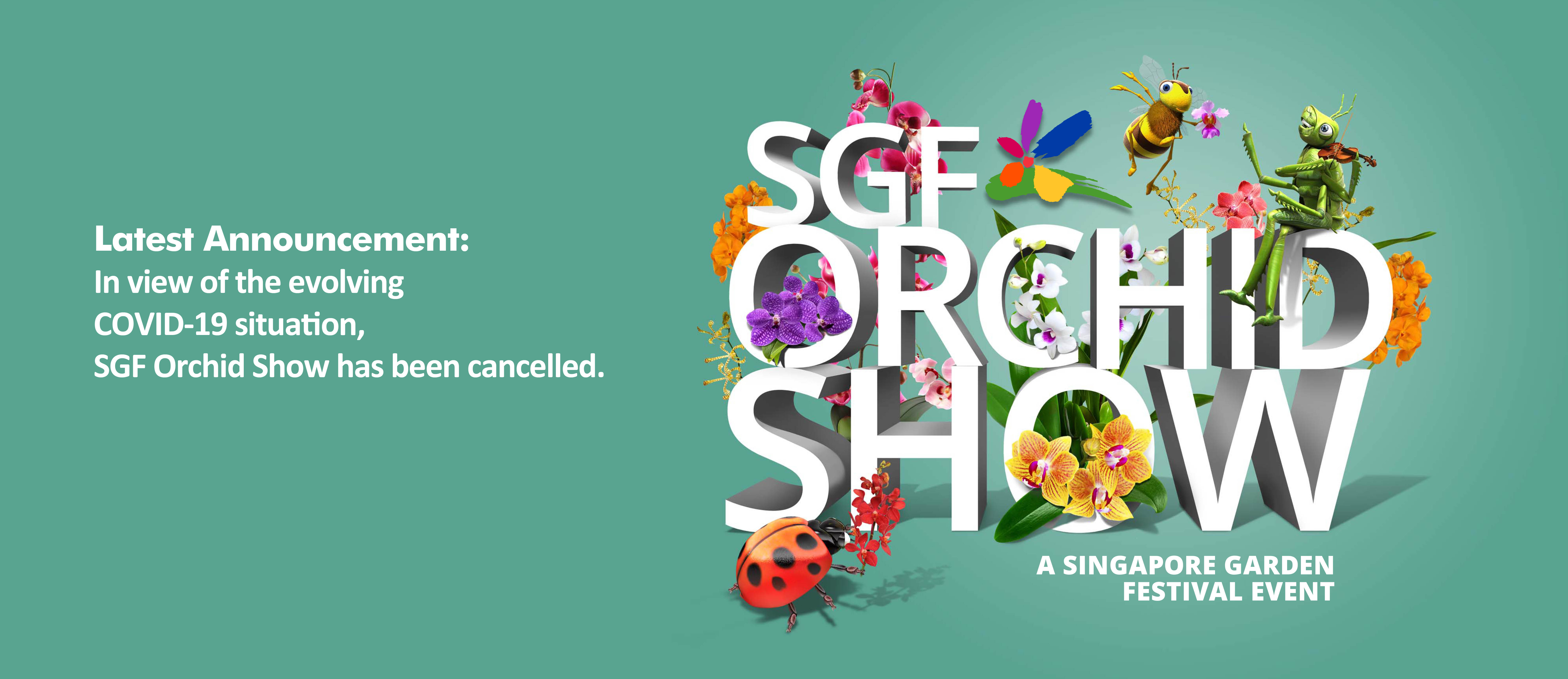 SGF Orchid Show Banner