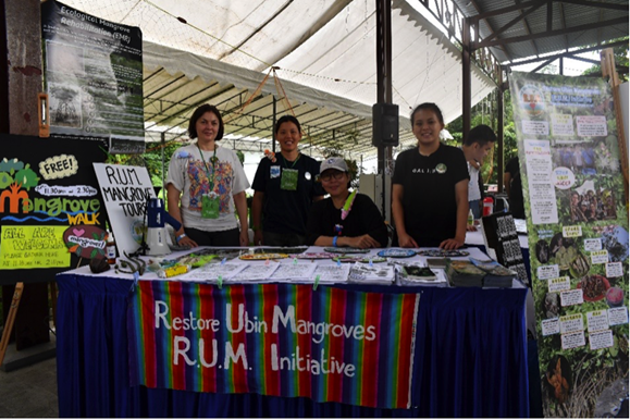 Pesta Ubin booth