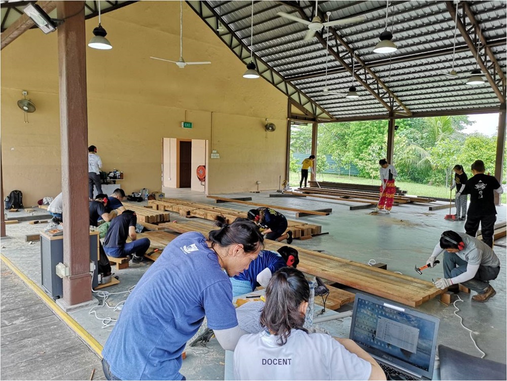 NUS at Ubin Living Lab Hall Block