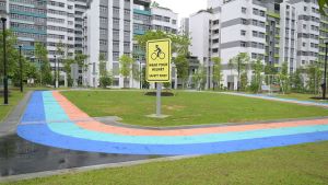Children’s cycling track (west section)