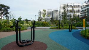 Outdoor fitness areas