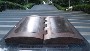 World War II memorial plaque