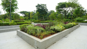 Sunken garden