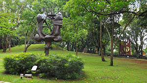 Sculptures and murals