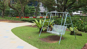 Garden swings