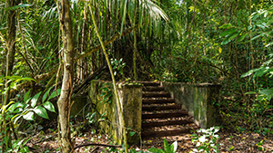 Ruins of former Hainanese village