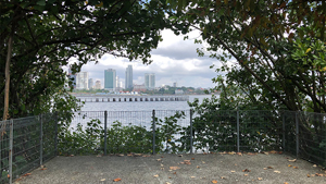 Waterfront promenade