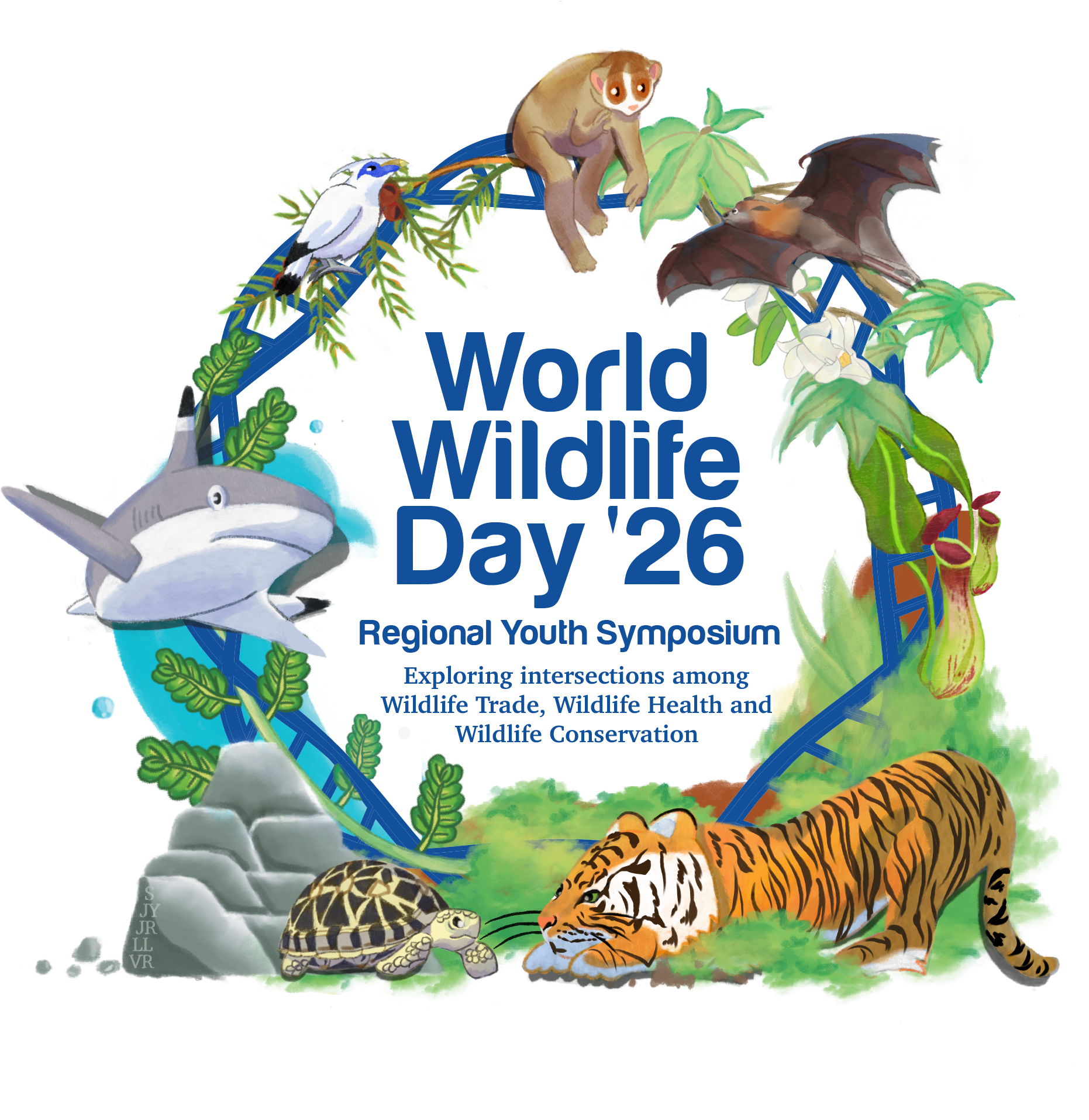 World Wildlife Day Regional Youth Symposium 2026 Key art