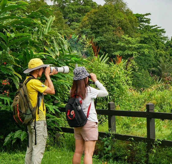 Participants of Avian and Wildlife Photography Outing