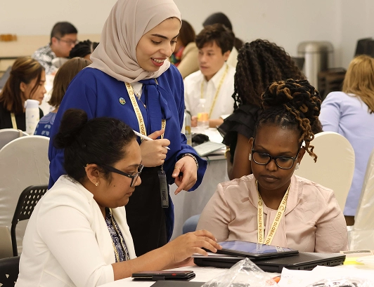 CITES Youth Leadership Programme workshop with diverse young adults